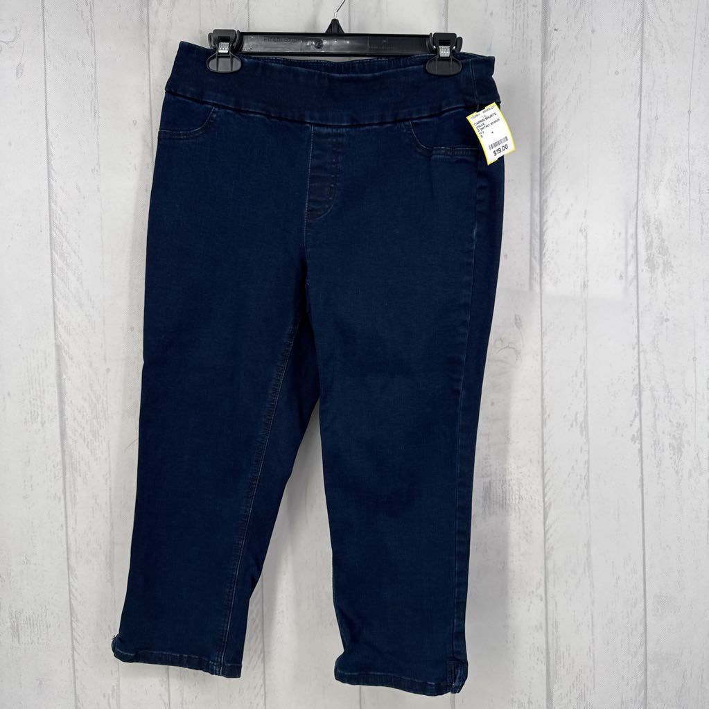 S perfect stretch denim capris