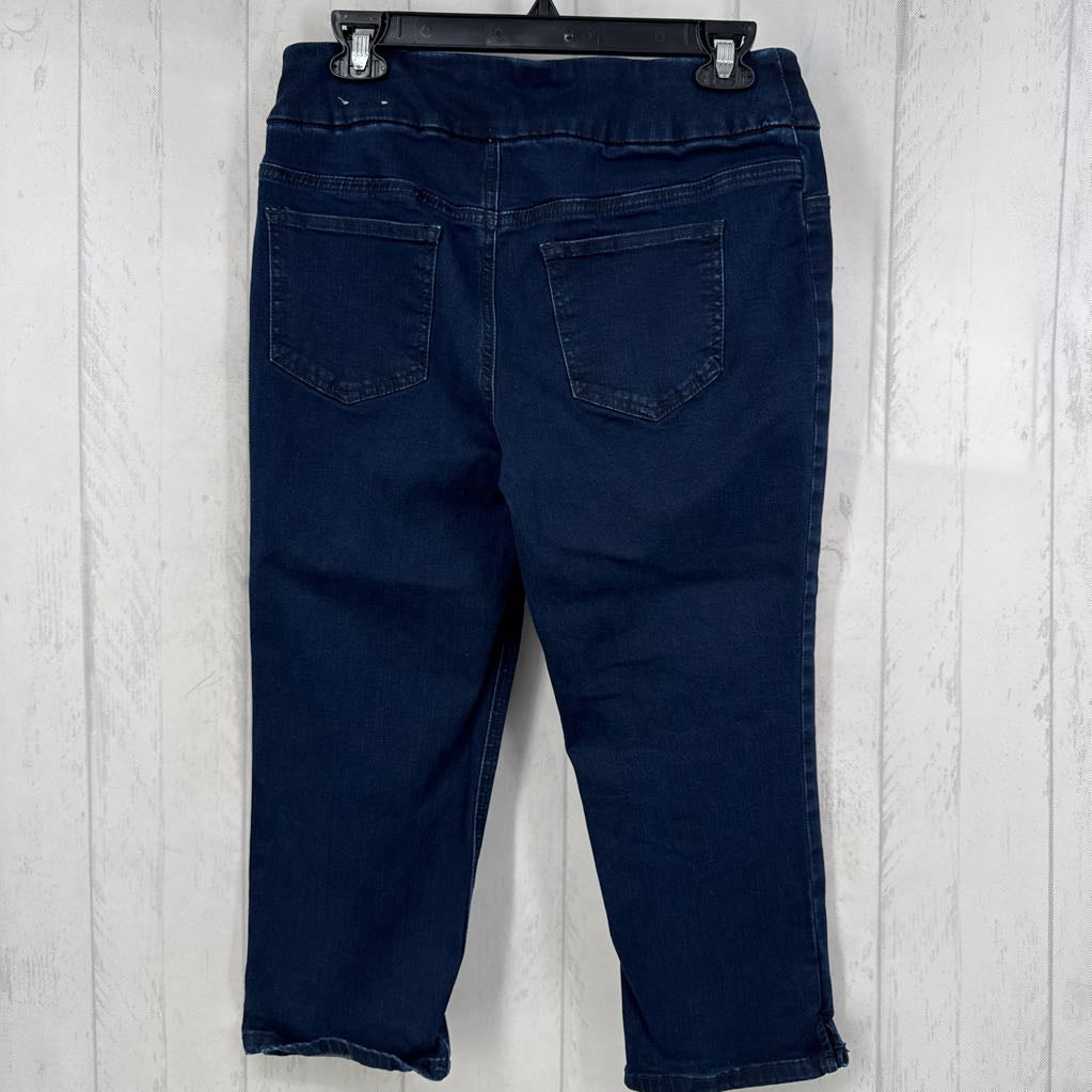 S perfect stretch denim capris