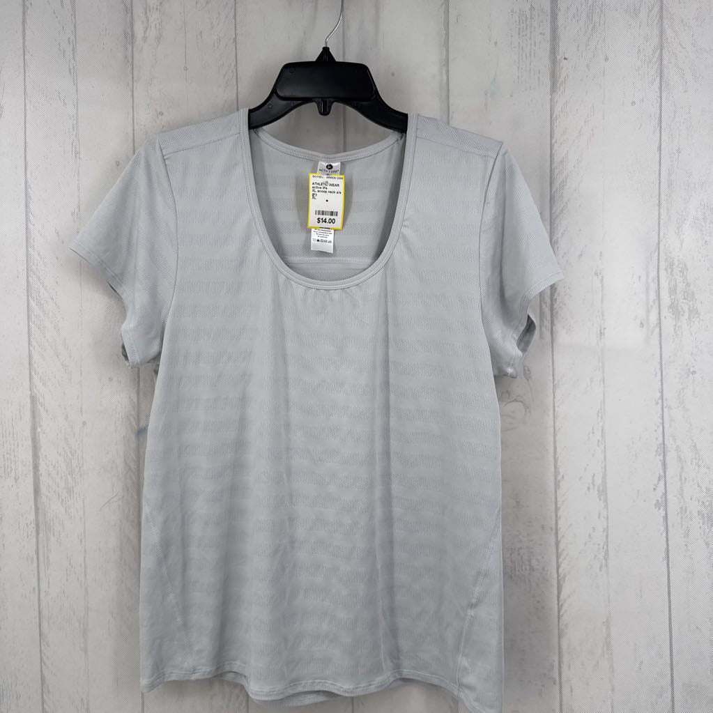 XL scoop neck s/s tee