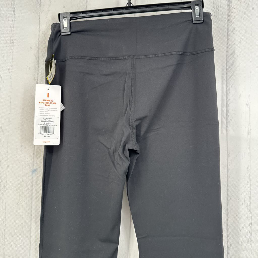 R95 L hi-rise flare legging