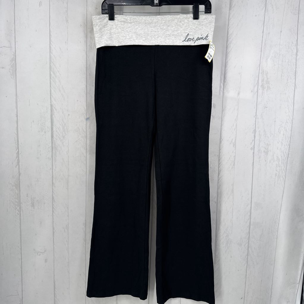 M foldover bootcut yoga pant