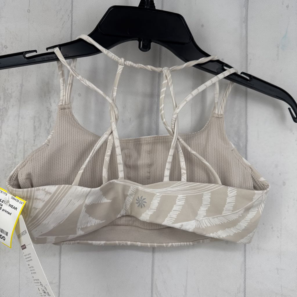 R35 XS printed sports bra