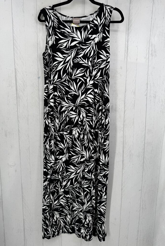 M flo print slvls dress
