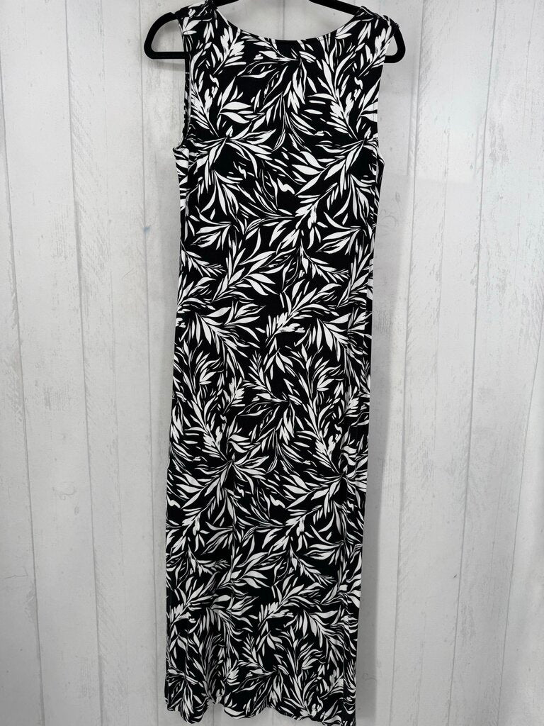M flo print slvls dress