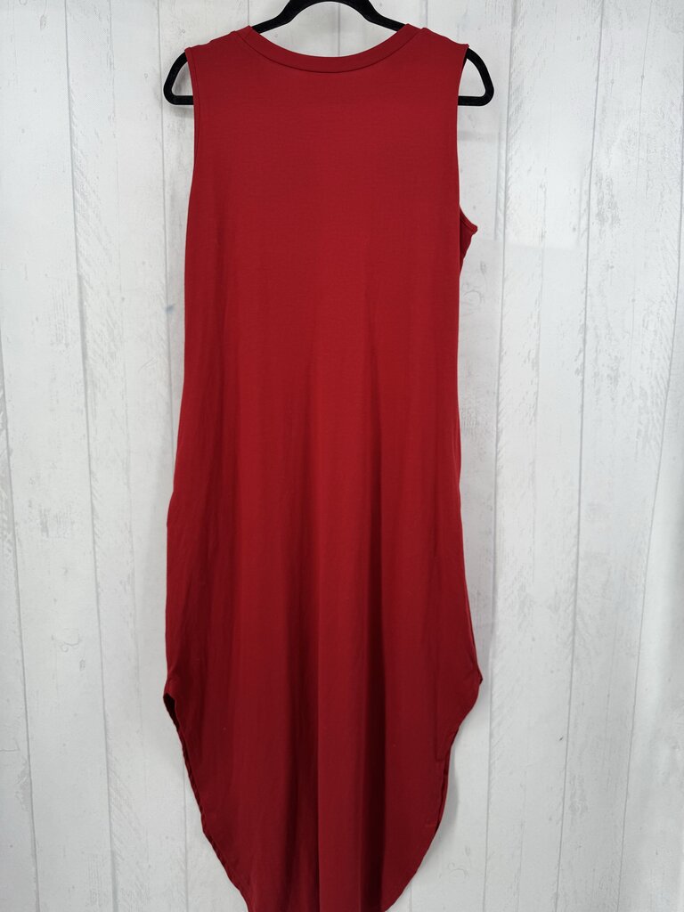 L crewneck slvls t-shirt dress
