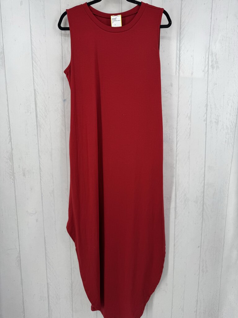 L crewneck slvls t-shirt dress
