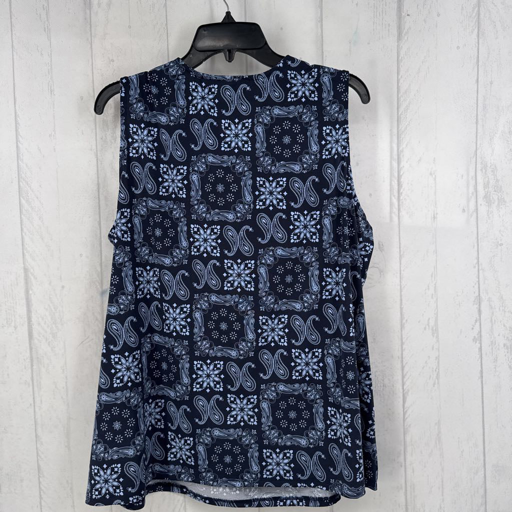 XL paisley print tank