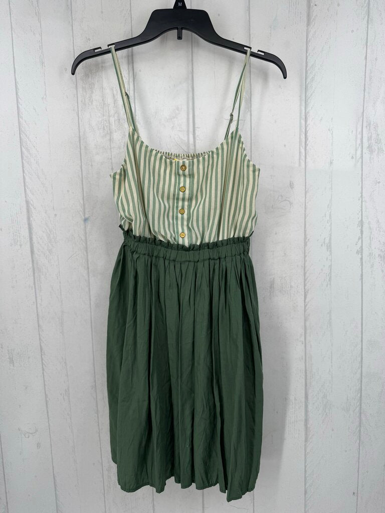 L striped sundress