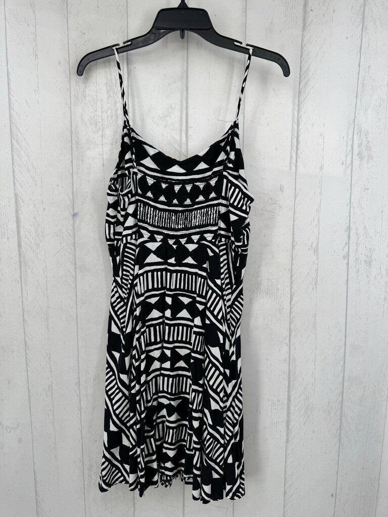 L printed sundress