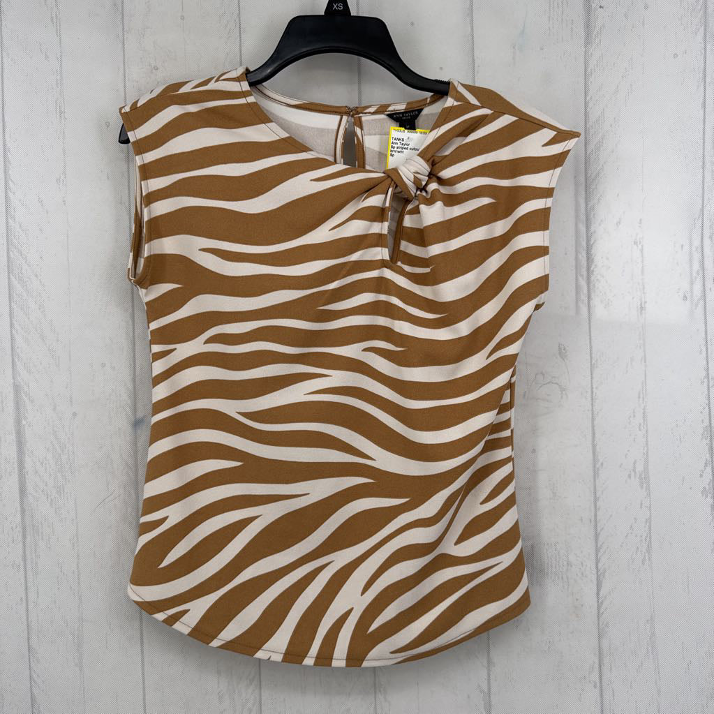 Sp striped cutout tank