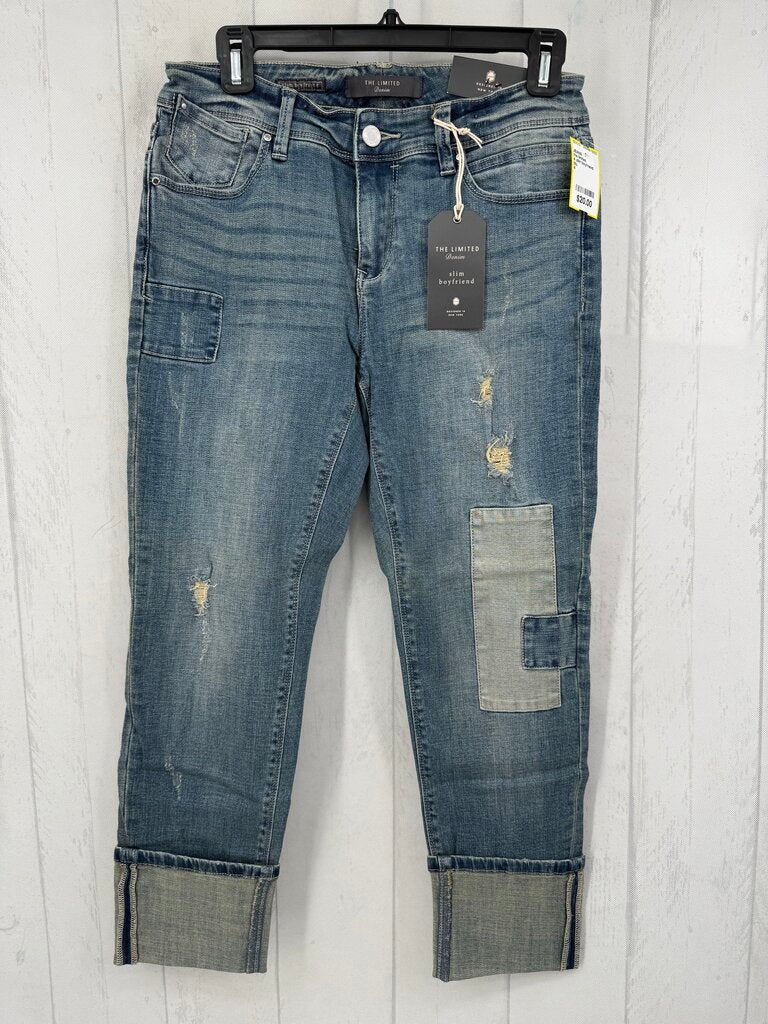 4 slim boyfriend jean