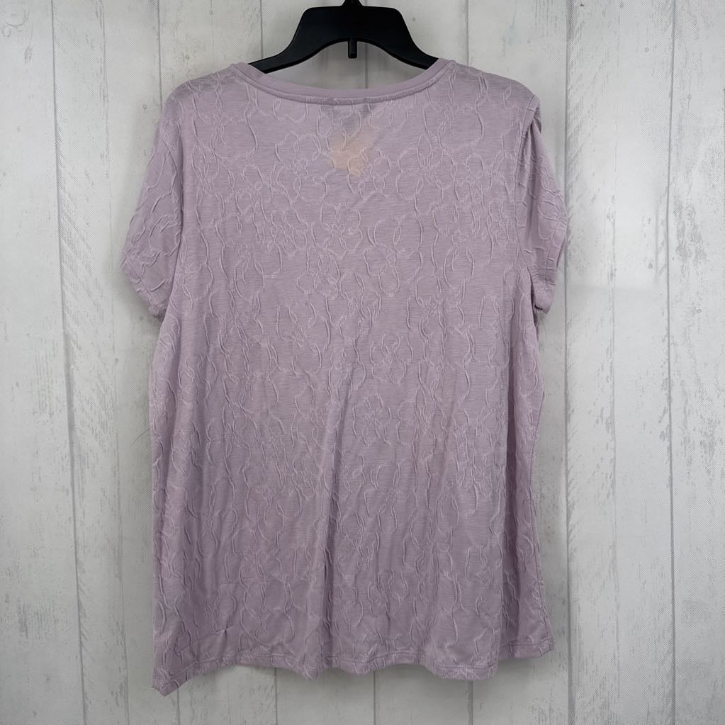 R36 XL textured s/s top