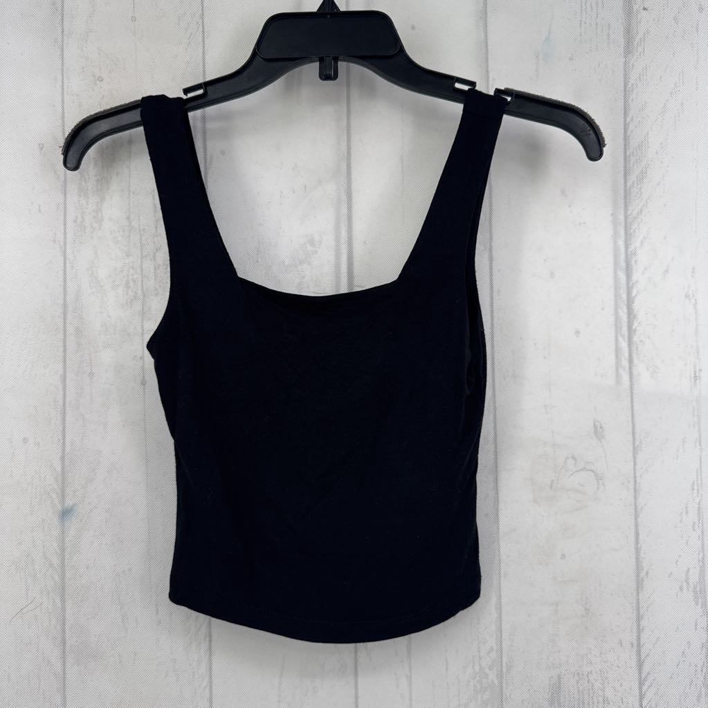 S square neck crop tank
