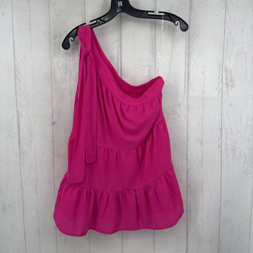 S off the shoulder tiered tank