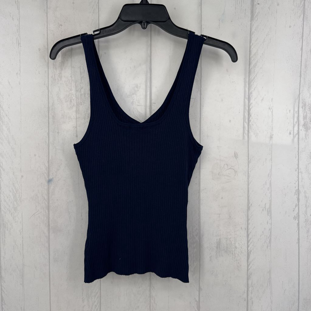 S rib knit tank