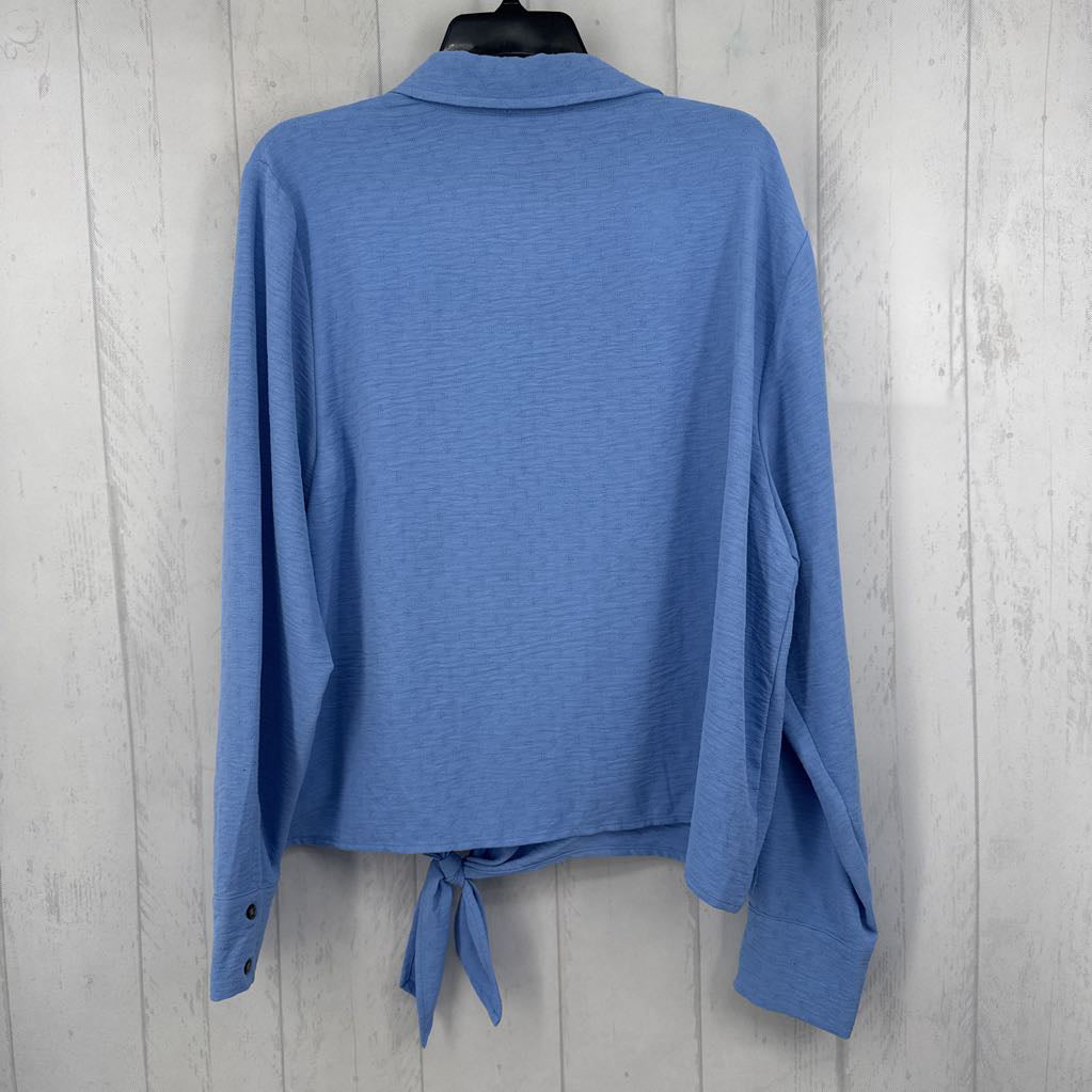 XL button down l/s top
