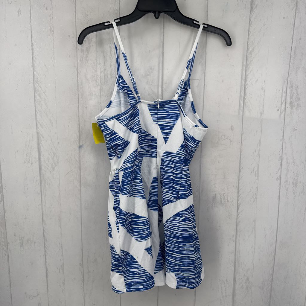 XL printed slvls romper
