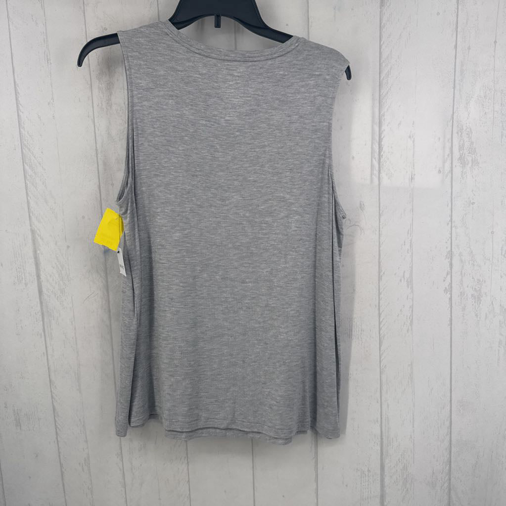 XL round neck essential tank