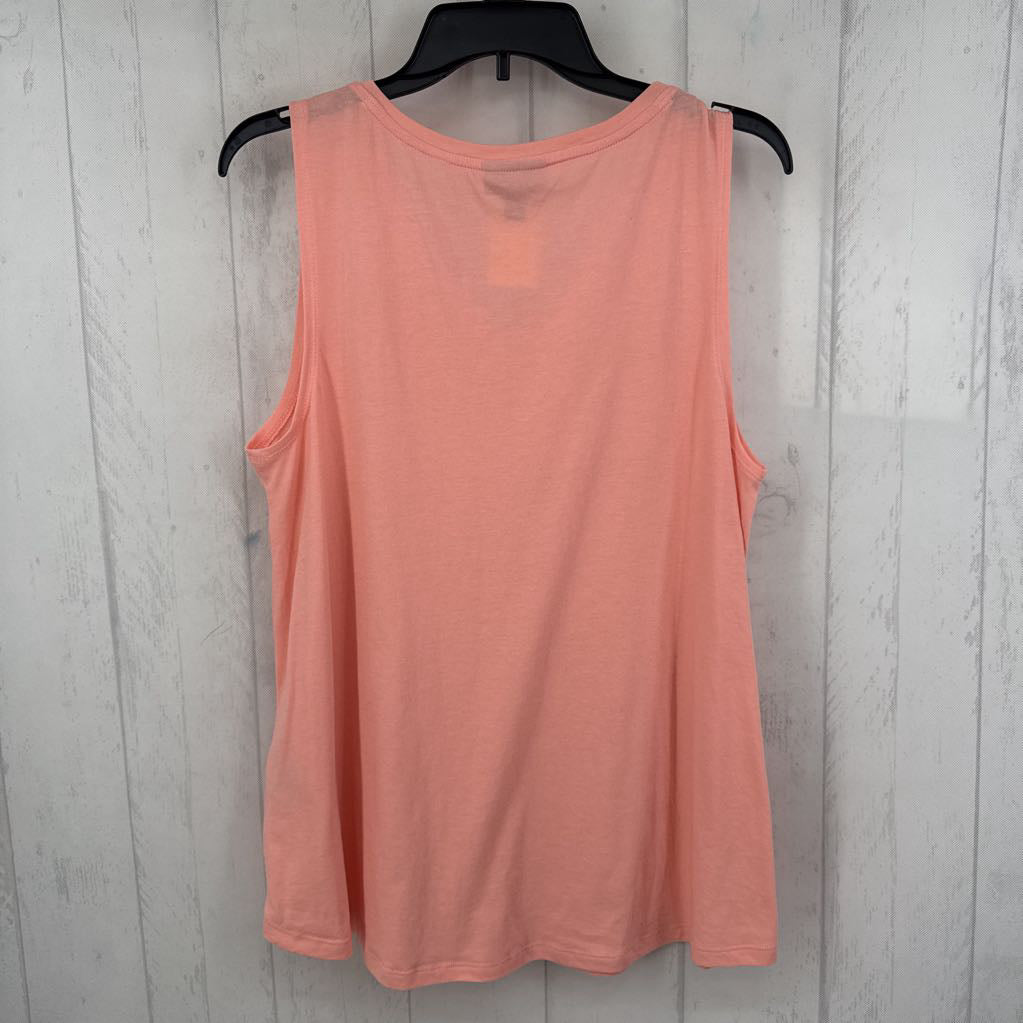 L v-neck tank