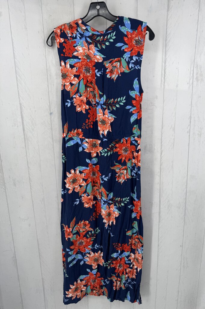 12 flo print slvls dress