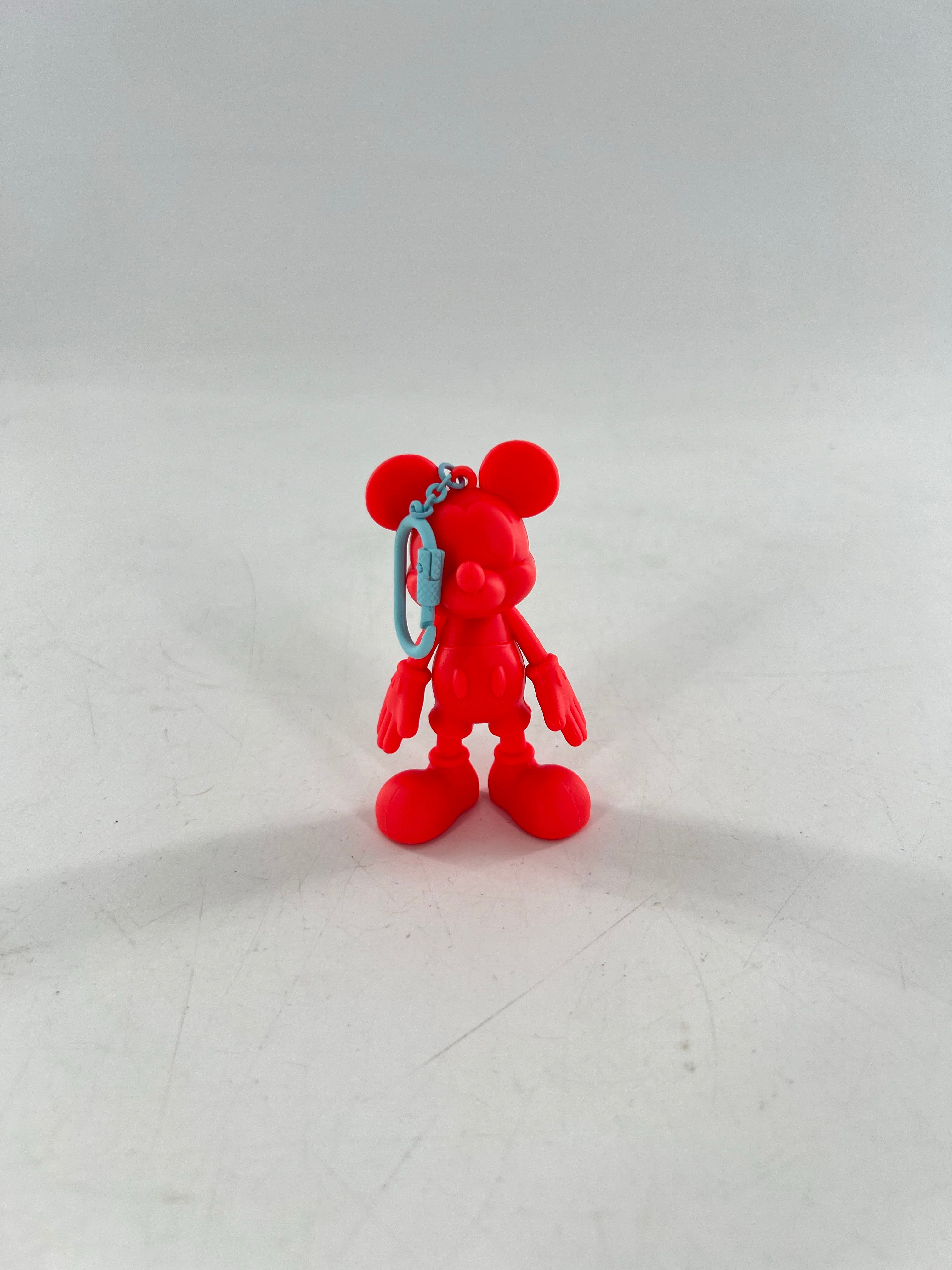 mickey mouse keychain/bag charm-red