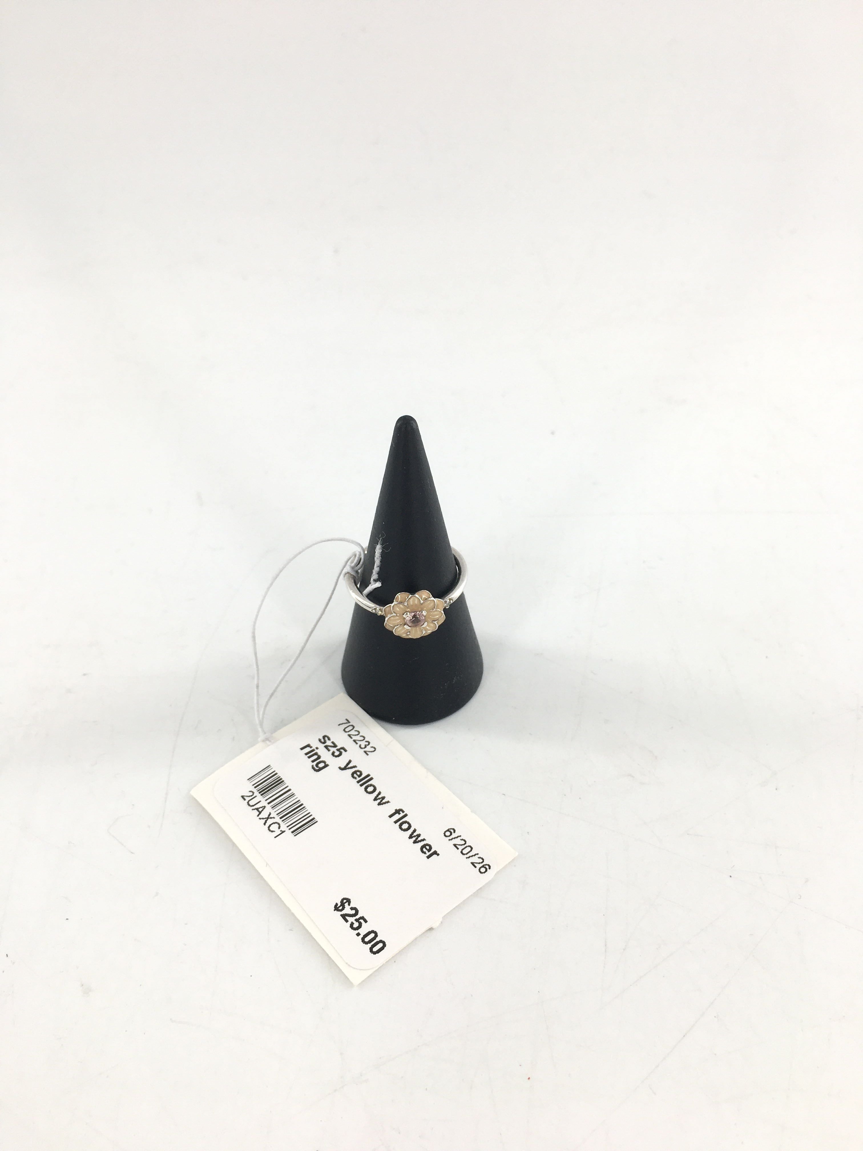 sz5 yellow flower ring