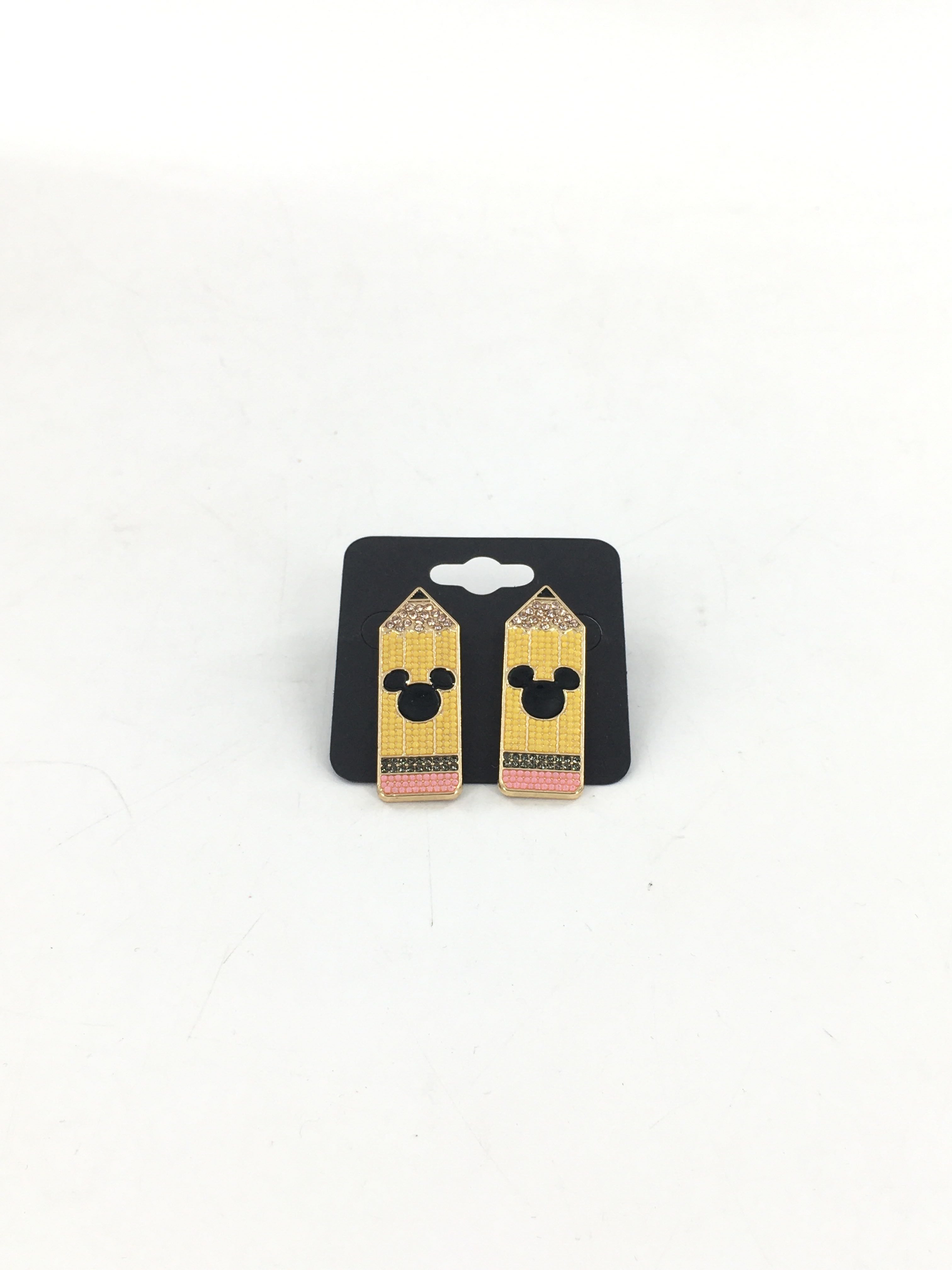 disney pencil earrings