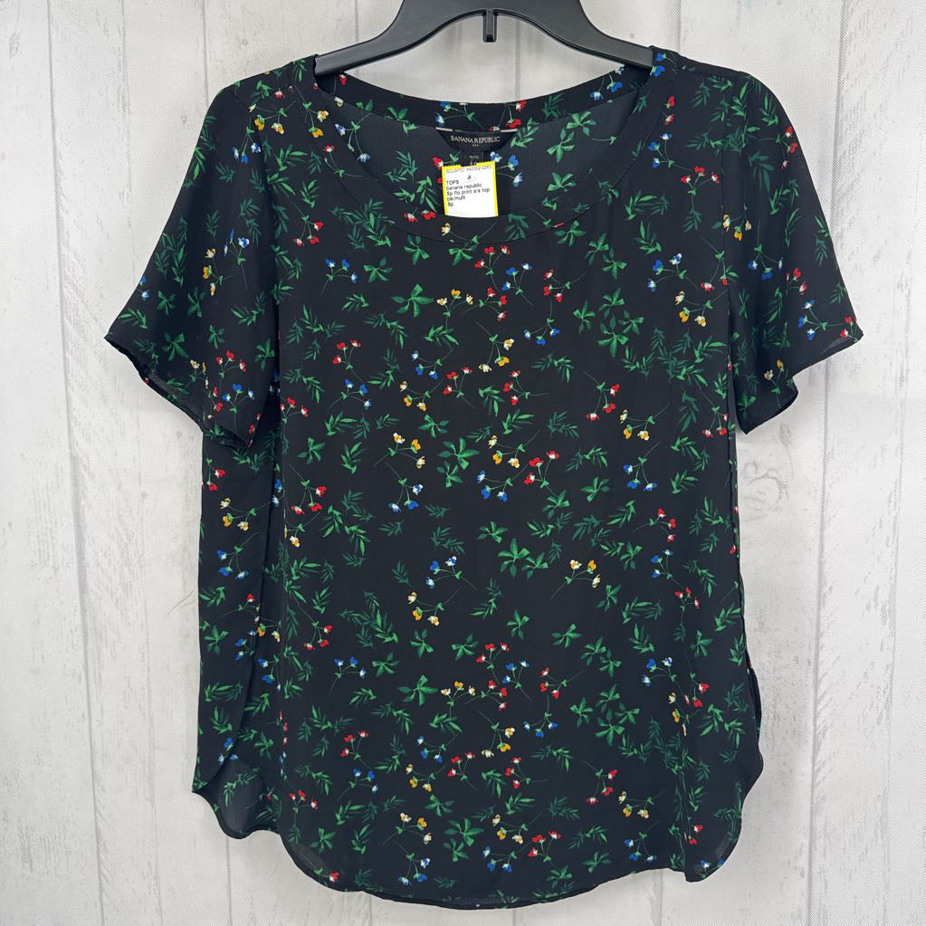 Sp flo print s/s top