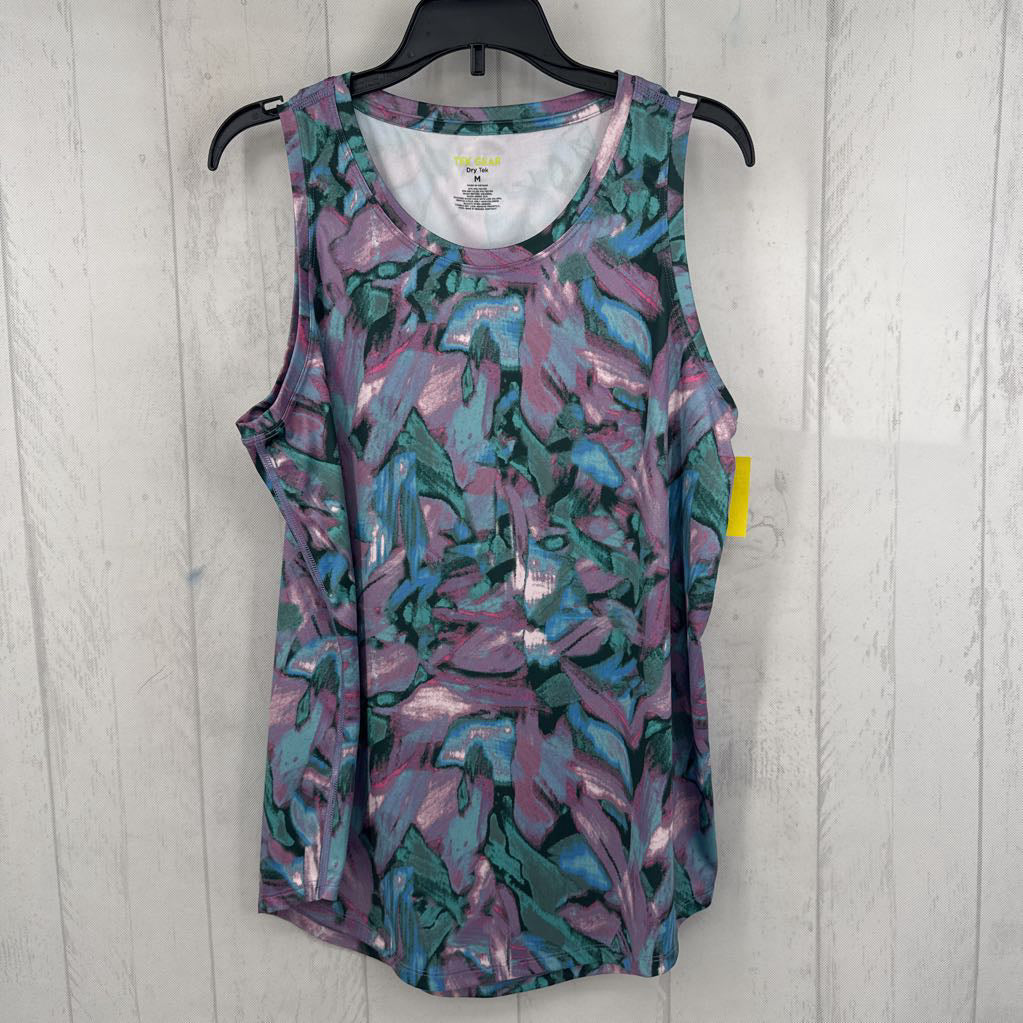 M printed crewneck tank