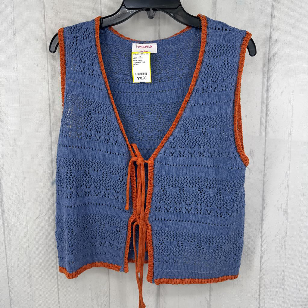 L sweater vest