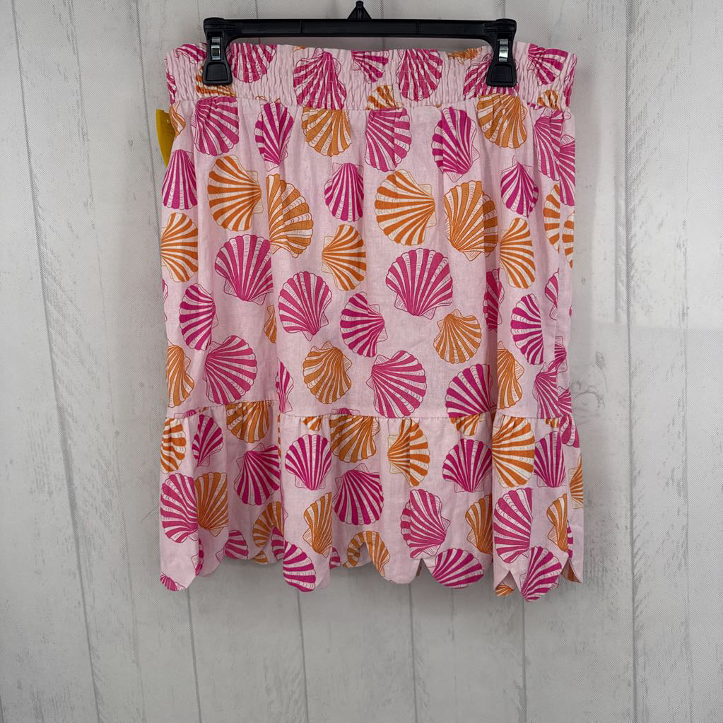 XL seashell print skirt