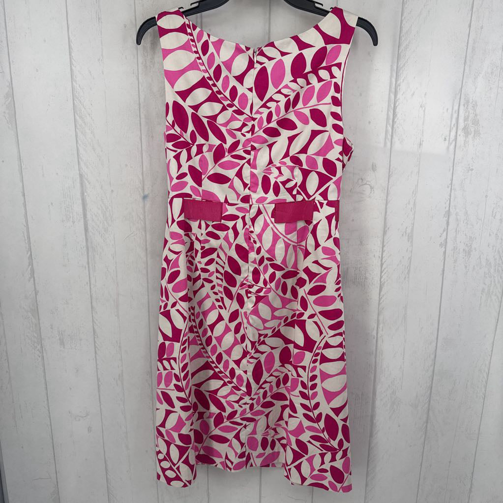 12 printed belted slvls dress