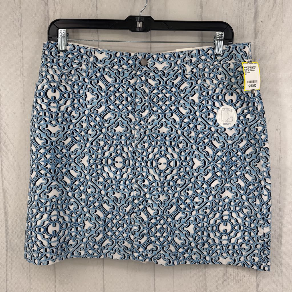 R36 18 printed skort