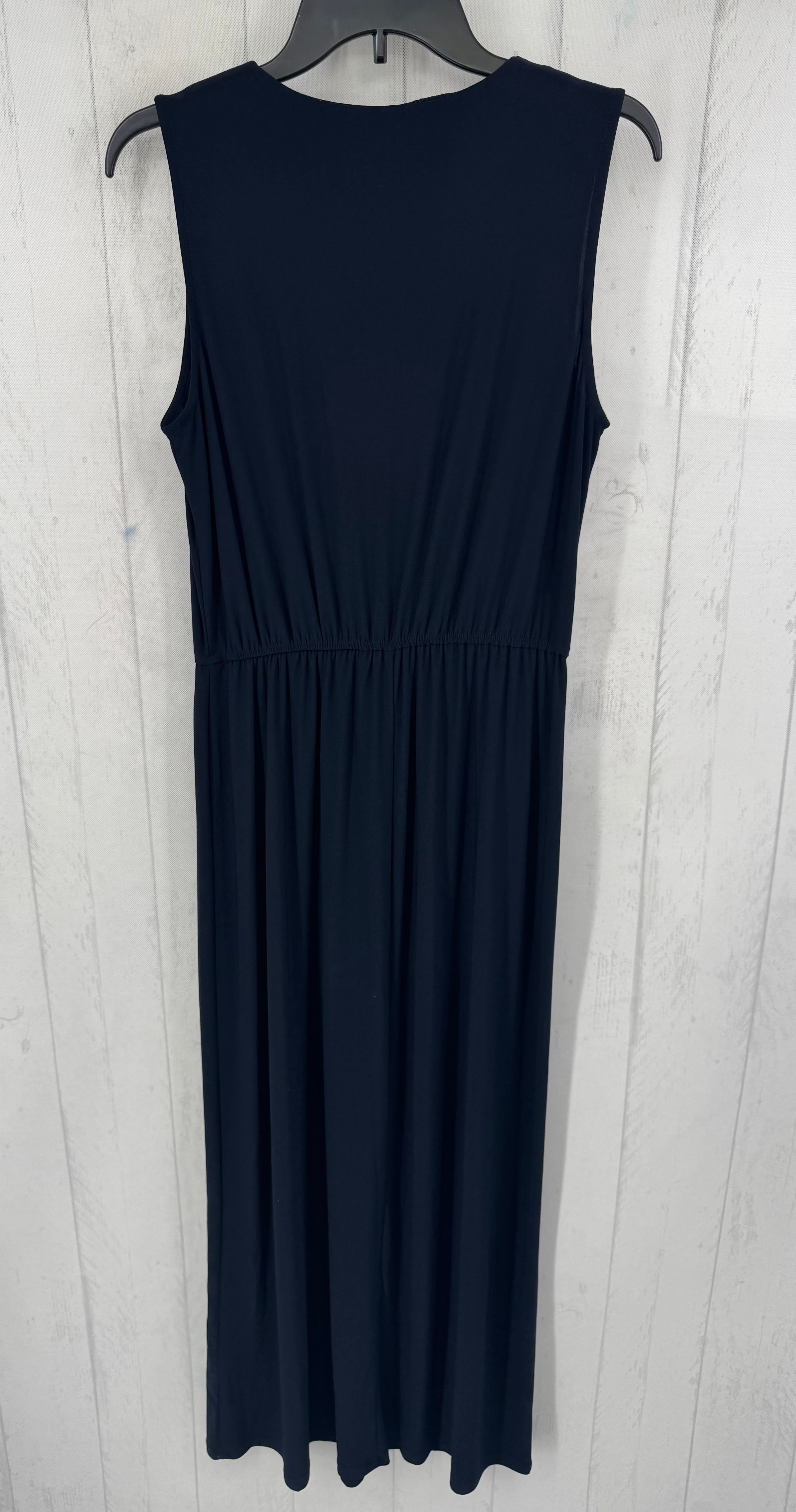 M zip front drawstring waist slvls dress