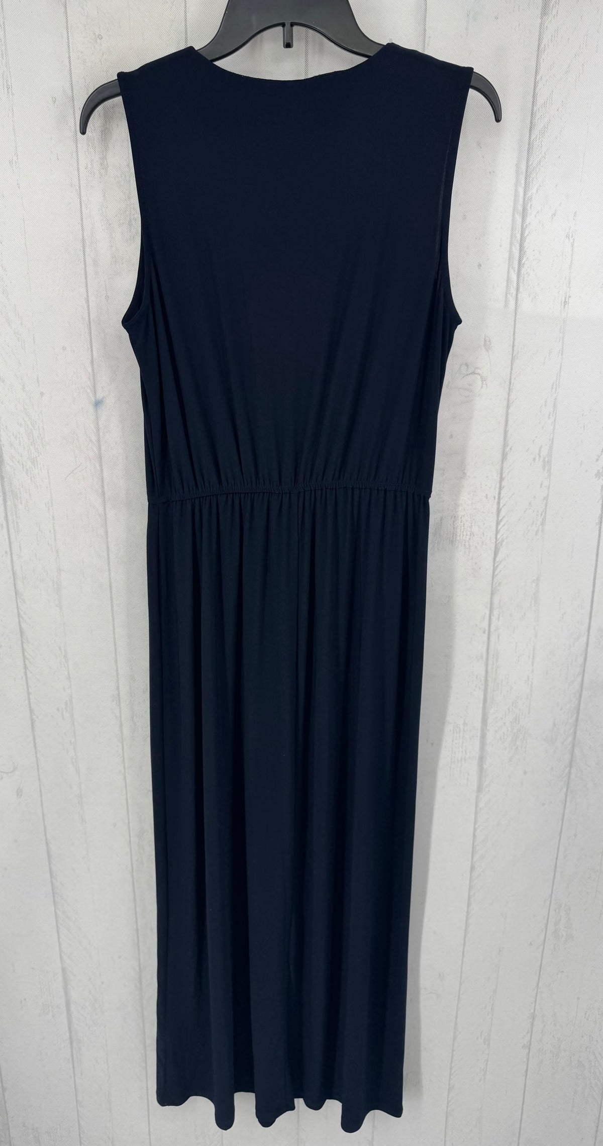 M zip front drawstring waist slvls dress