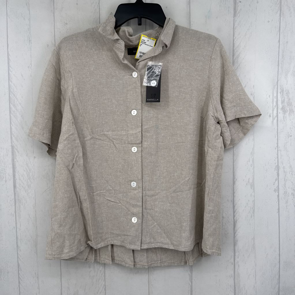 R79 M button down s/s top