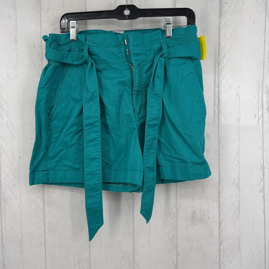 10 paperbag waist belted shorts