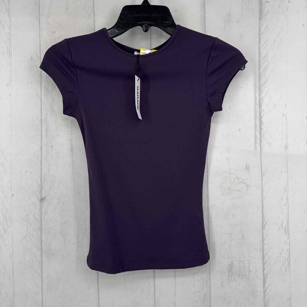 XS round neck s/s top