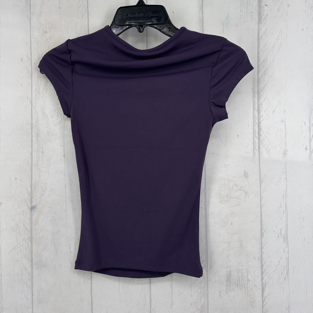 XS round neck s/s top