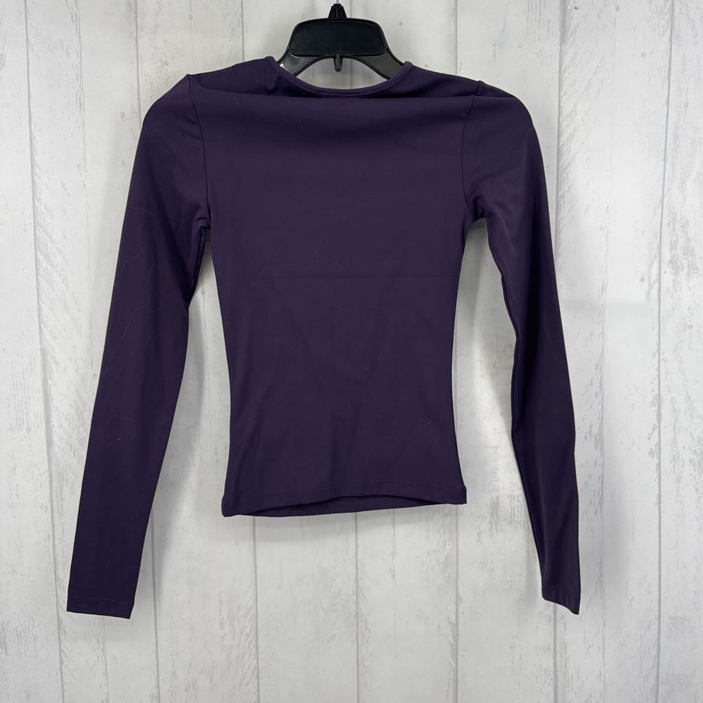 XS round neck l/s top