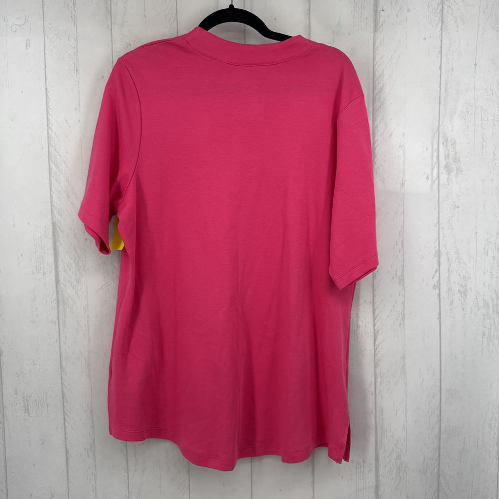 1X v-neck s/s tee