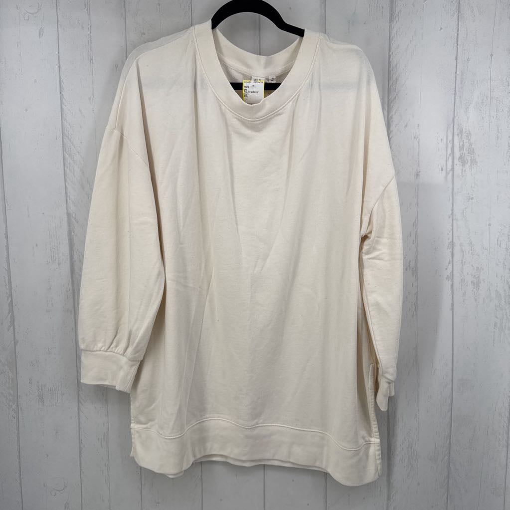XXL l/s pullover sweatshirt