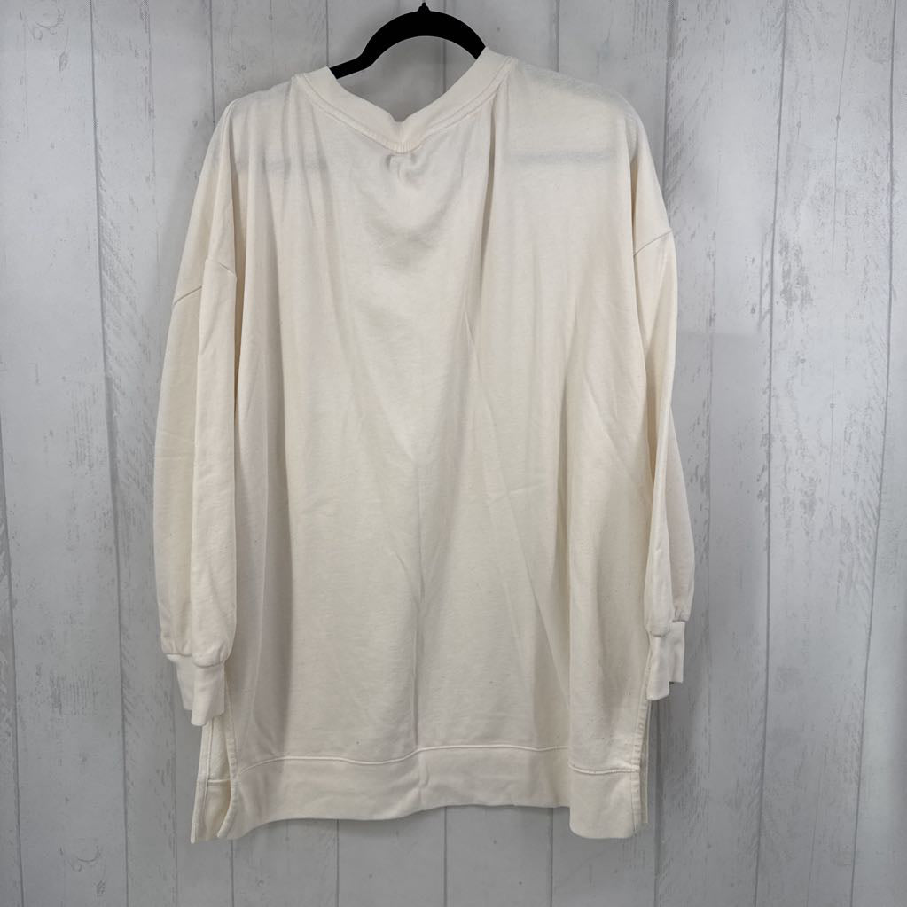 XXL l/s pullover sweatshirt