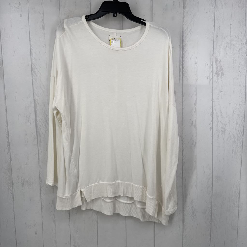 XL l/s hi-low pullover sweatshirt