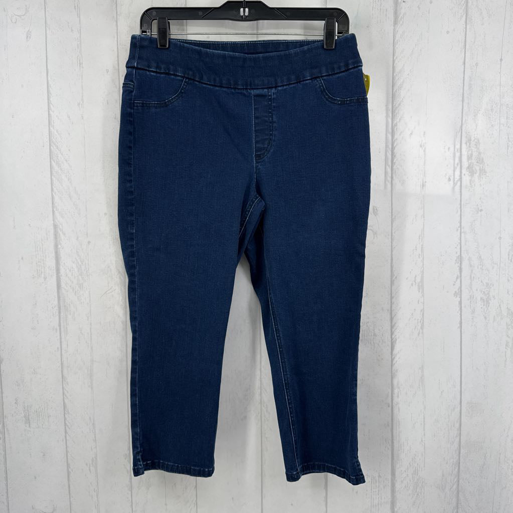 S/M stretch denim capris
