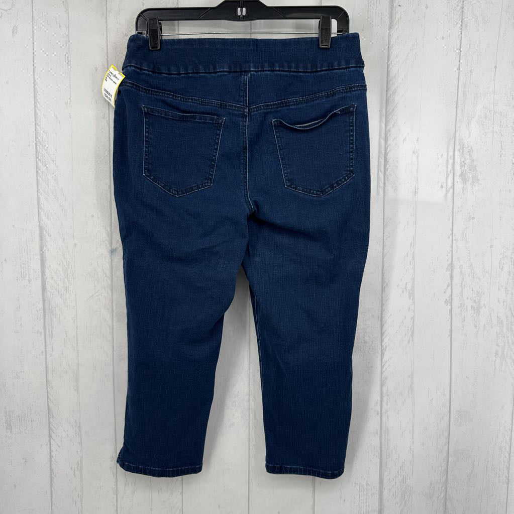 S/M stretch denim capris