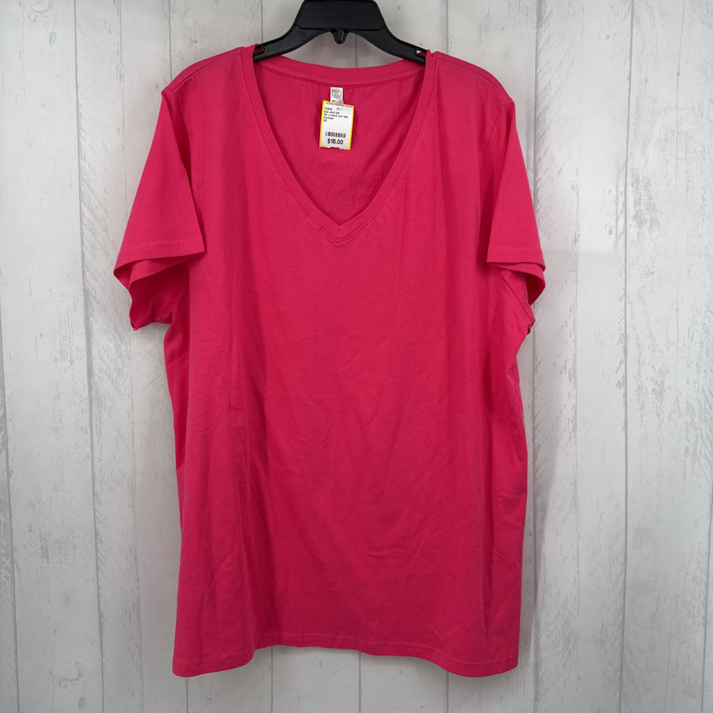 3X v-neck s/s tee