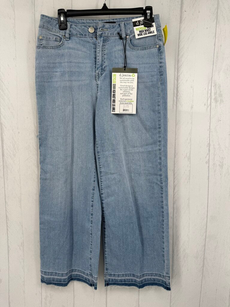 4 hi-rise wide leg jean