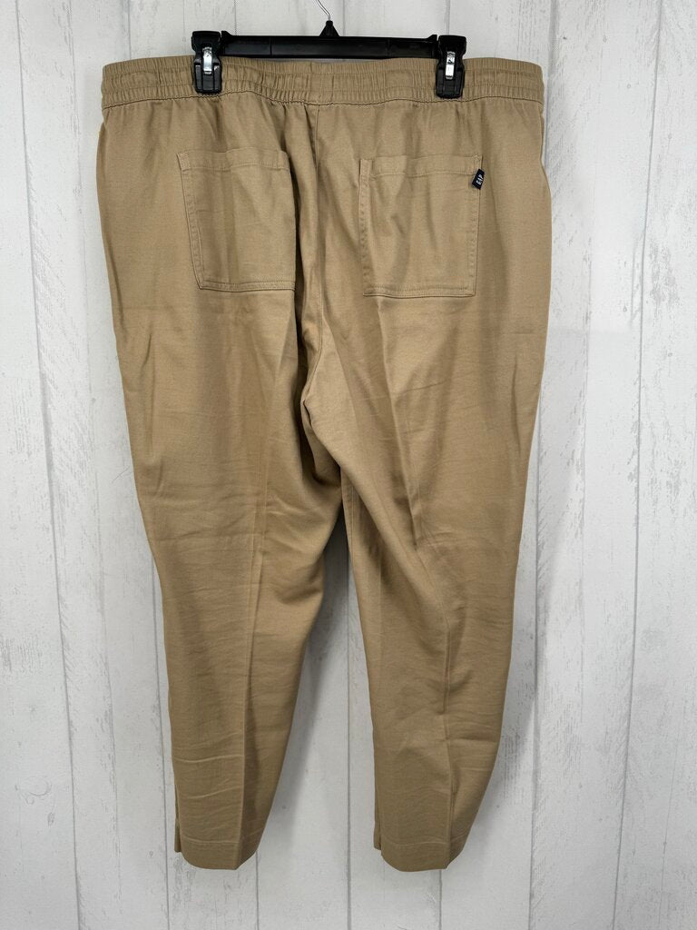 XL pull-on khaki pant