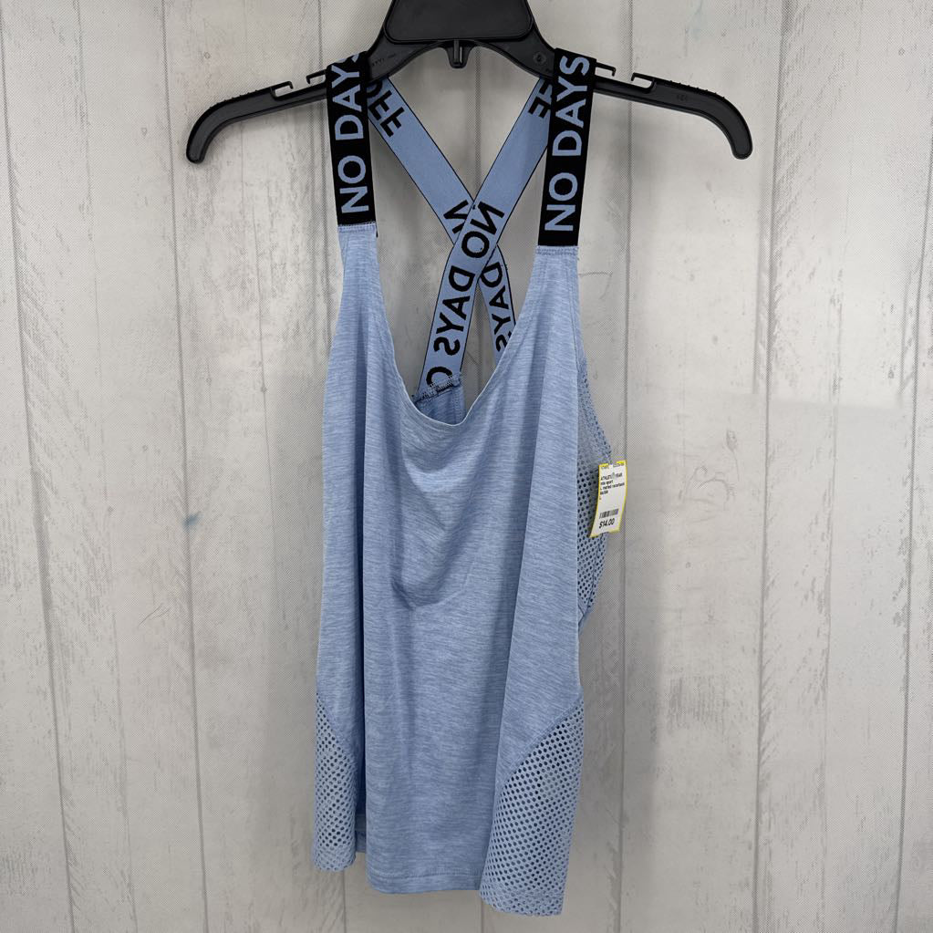 L marled racerback tank